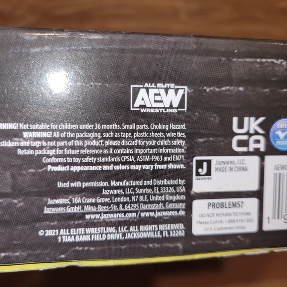 All Elite AEW Wrestling Series 7 Unrivaled Collection #57 Nick Jackon New - Picture 2 of 8